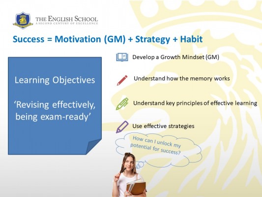 Success = Motivation (GM) + Strategy +Habit
